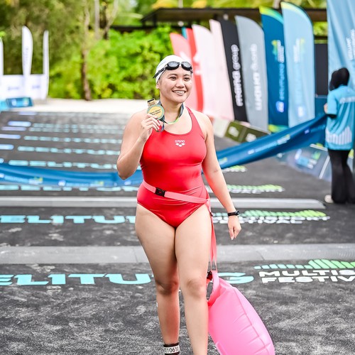 Race photo from Belitung Multisport Festival