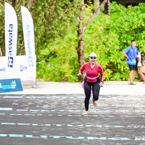 Race photo from Belitung Multisport Festival