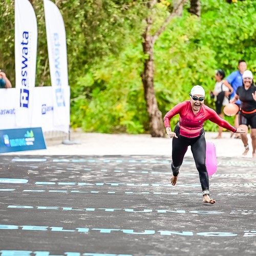 Race photo from Belitung Multisport Festival