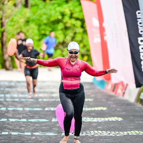 Race photo from Belitung Multisport Festival