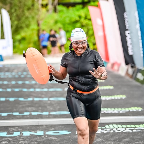 Race photo from Belitung Multisport Festival