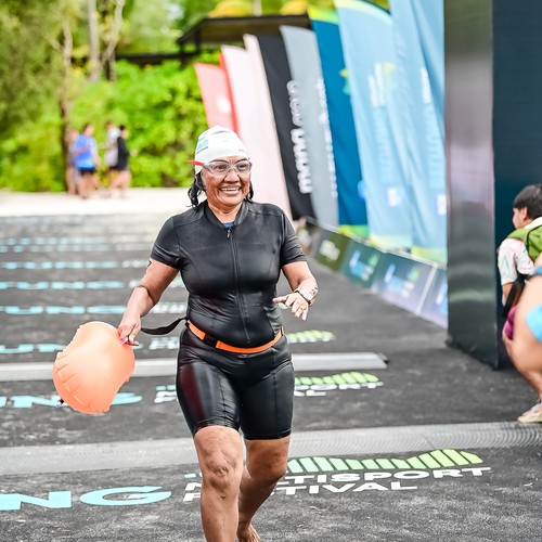 Race photo from Belitung Multisport Festival