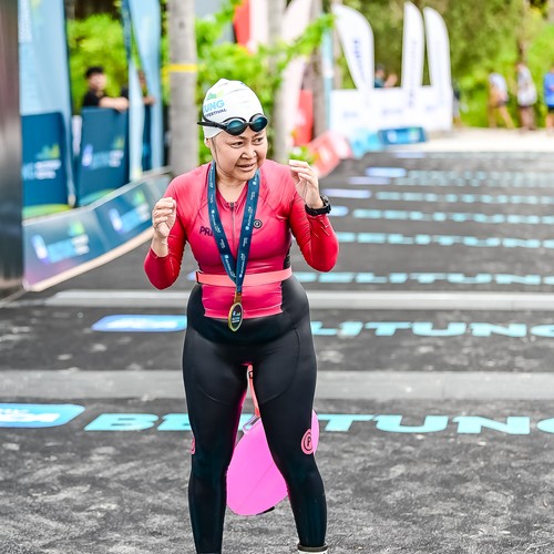 Race photo from Belitung Multisport Festival
