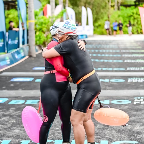 Race photo from Belitung Multisport Festival