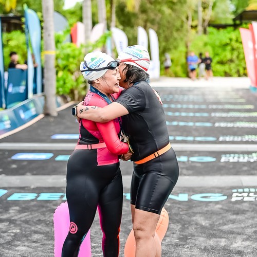 Race photo from Belitung Multisport Festival