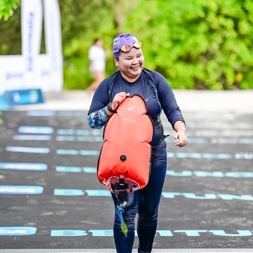 Race photo from Belitung Multisport Festival