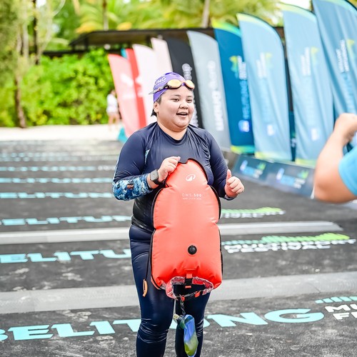 Race photo from Belitung Multisport Festival