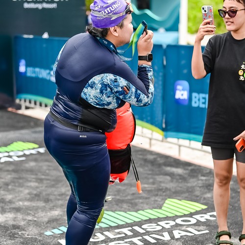 Race photo from Belitung Multisport Festival