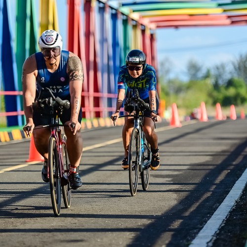 Race photo from Belitung Multisport Festival