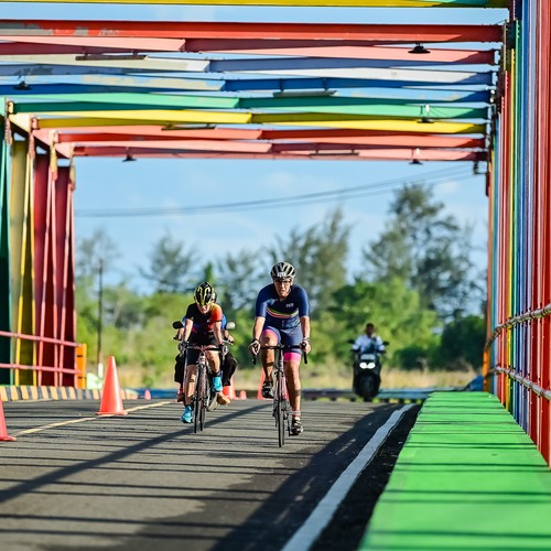 Race photo from Belitung Multisport Festival
