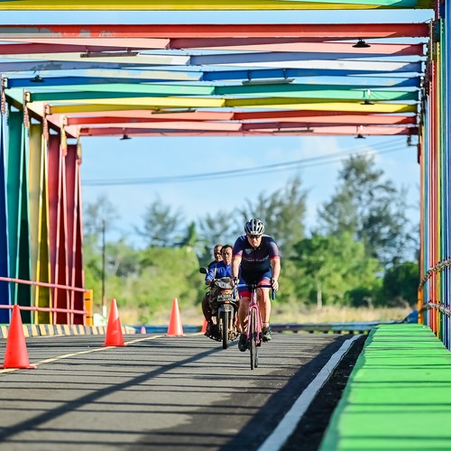 Race photo from Belitung Multisport Festival