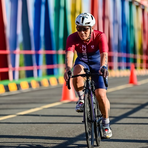 Race photo from Belitung Multisport Festival