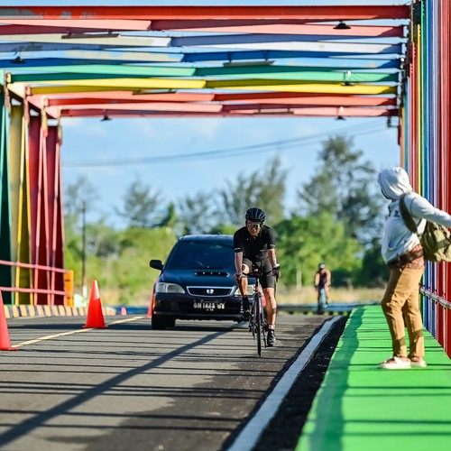 Race photo from Belitung Multisport Festival