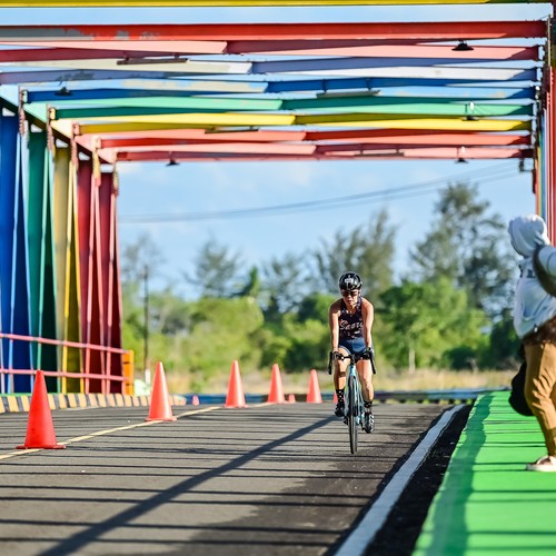 Race photo from Belitung Multisport Festival