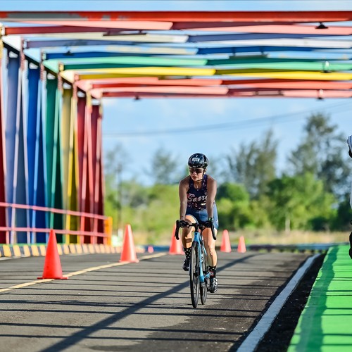 Race photo from Belitung Multisport Festival
