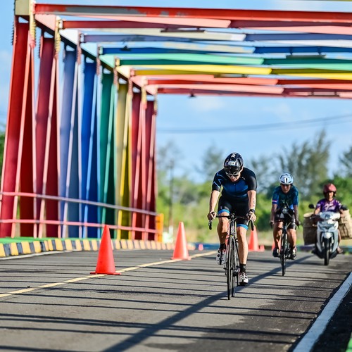 Race photo from Belitung Multisport Festival