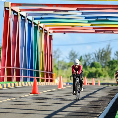 Race photo from Belitung Multisport Festival