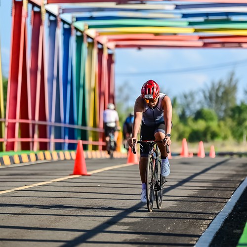 Race photo from Belitung Multisport Festival