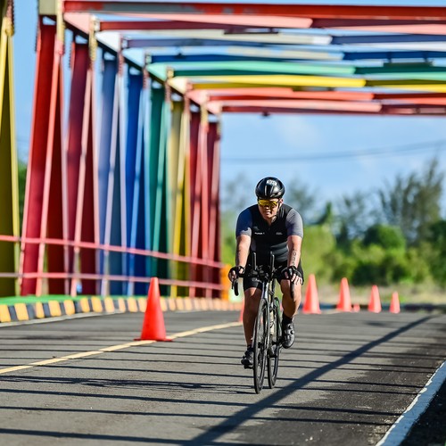Race photo from Belitung Multisport Festival
