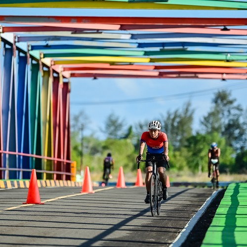 Race photo from Belitung Multisport Festival