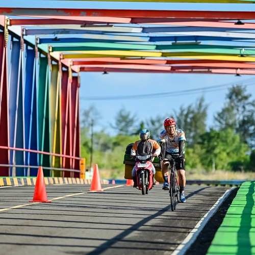 Race photo from Belitung Multisport Festival