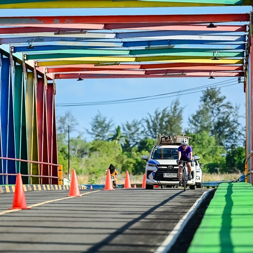 Race photo from Belitung Multisport Festival