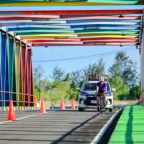 Race photo from Belitung Multisport Festival