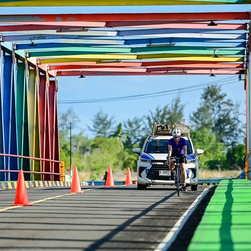 Race photo from Belitung Multisport Festival