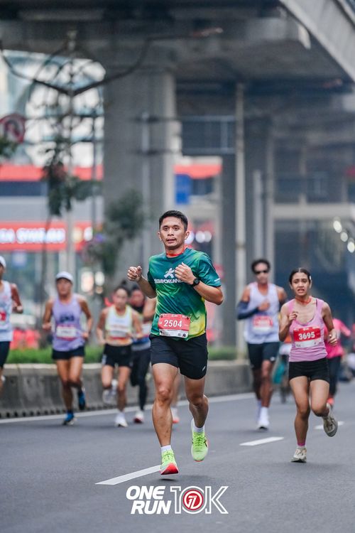 Race photo from ONE RUN 10K 2025