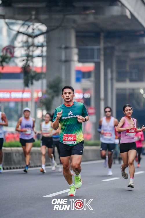Race photo from ONE RUN 10K 2025