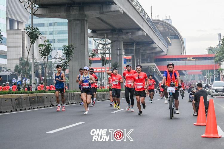 Race photo from ONE RUN 10K 2025