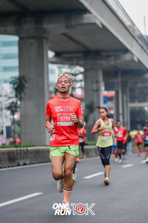 Race photo from ONE RUN 10K 2025