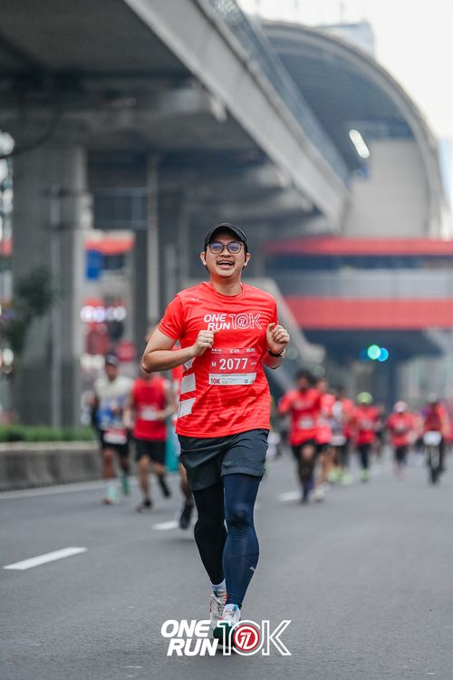 Race photo from ONE RUN 10K 2025