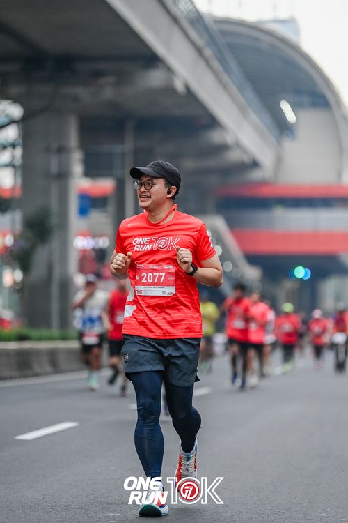 Race photo from ONE RUN 10K 2025