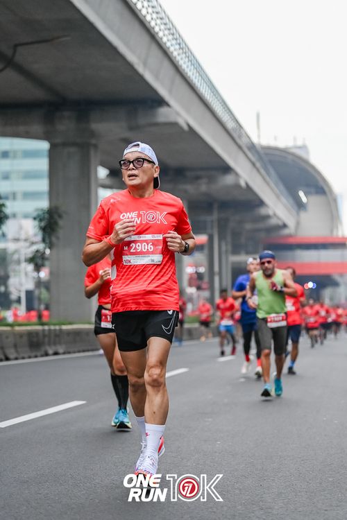 Race photo from ONE RUN 10K 2025