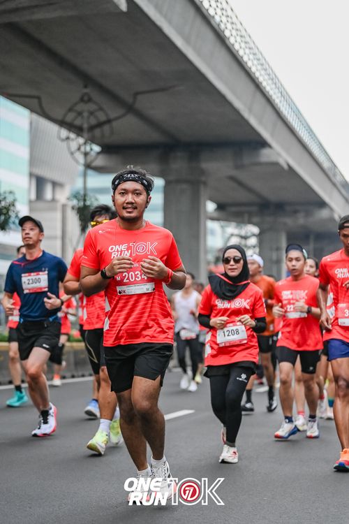 Race photo from ONE RUN 10K 2025