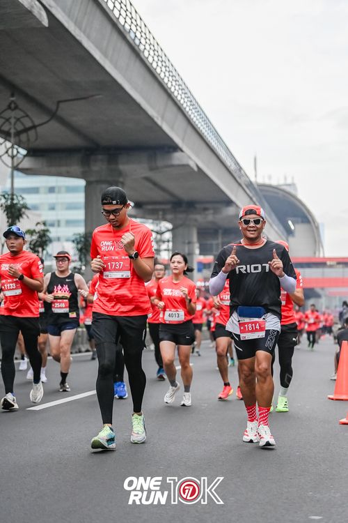 Race photo from ONE RUN 10K 2025