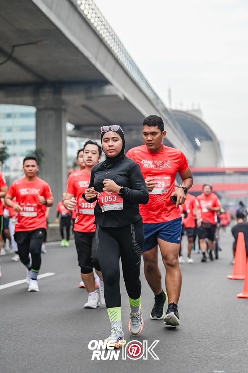 Race photo from ONE RUN 10K 2025