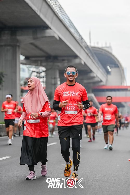 Race photo from ONE RUN 10K 2025
