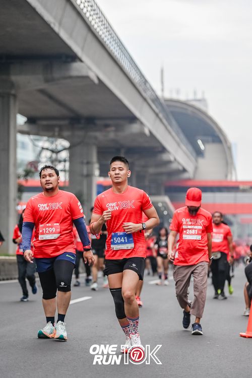 Race photo from ONE RUN 10K 2025