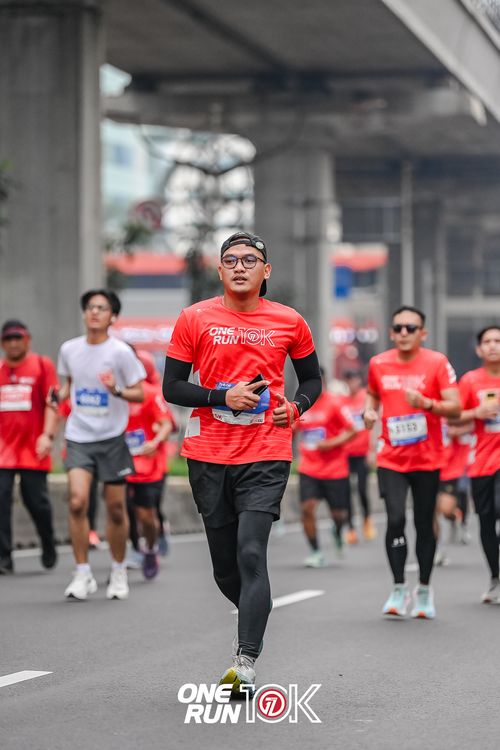 Race photo from ONE RUN 10K 2025