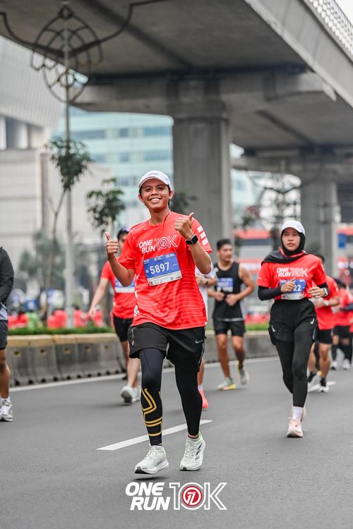 Race photo from ONE RUN 10K 2025