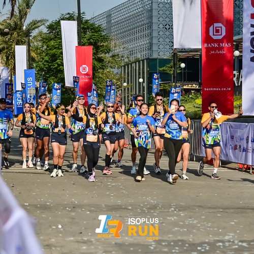Race photo from ISOPLUS RUN 2026 - JAKARTA