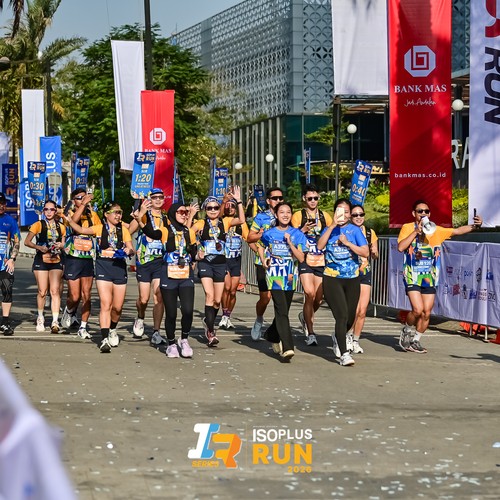 Race photo from ISOPLUS RUN 2026 - JAKARTA