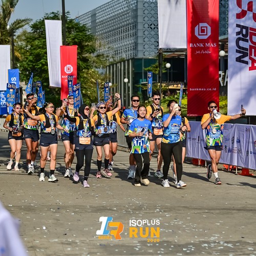 Race photo from ISOPLUS RUN 2026 - JAKARTA