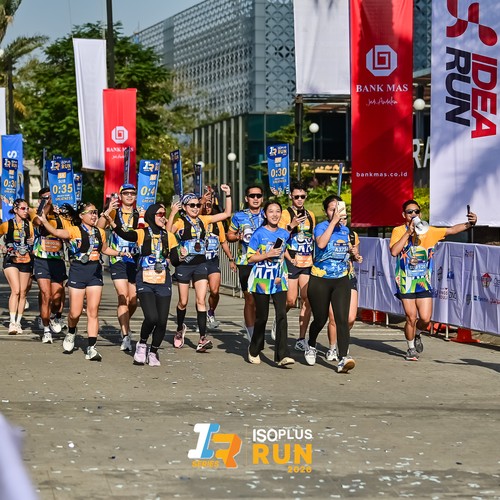 Race photo from ISOPLUS RUN 2026 - JAKARTA