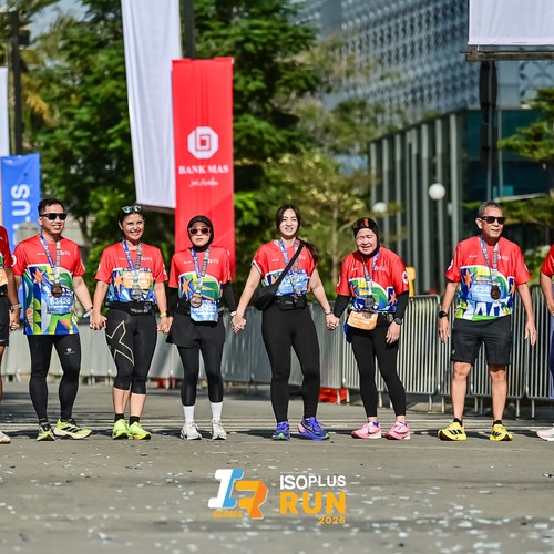 Race photo from ISOPLUS RUN 2026 - JAKARTA