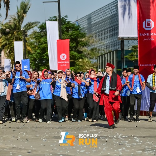 Race photo from ISOPLUS RUN 2026 - JAKARTA