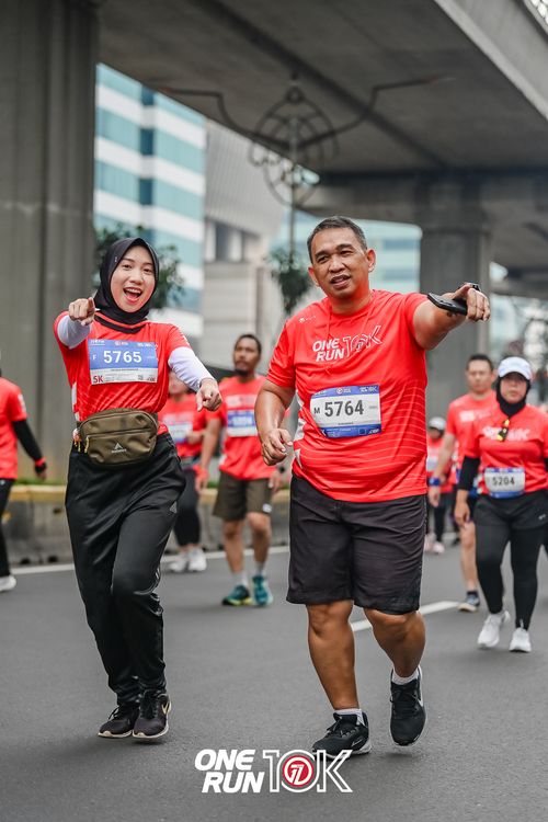 Race photo from ONE RUN 10K 2025