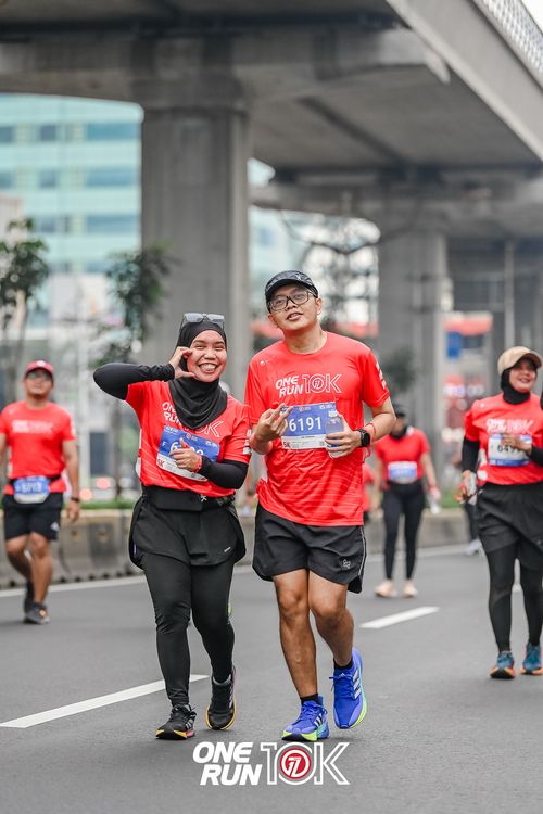 Race photo from ONE RUN 10K 2025